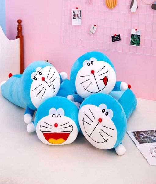 Cartone animato multi espressione incline Doraemon morbido cuscino peluche robot gatto bambola jingle gatto bambola7344756