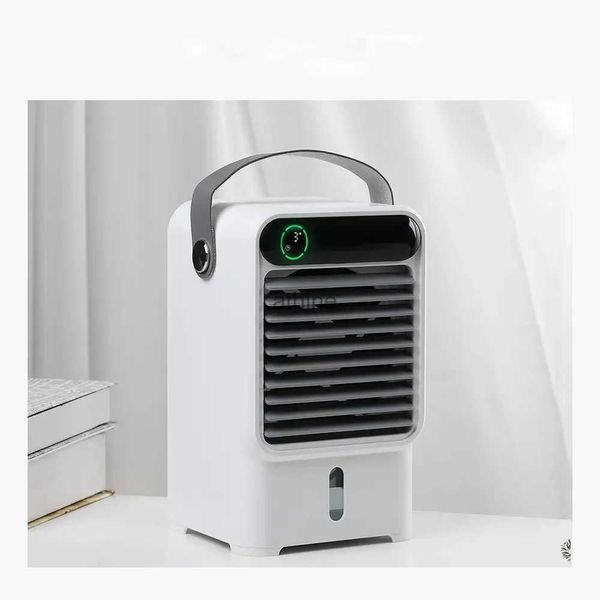 Ventiladores elétricos Mini portátil ar condicionado ventilador refrigerador de ar para sala de resfriamento rápido circulação de água condicionado frio pequeno ventilador à prova de poeira USB YQ240104