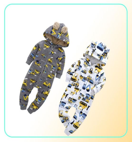 Новые детские комбинезоны, зимняя одежда для мальчиков и девочек, плотная теплая удобная хлопковая детская одежда, костюм Roupas de bebe 2010287229938