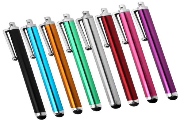 Caneta stylus tela de toque capacitivo para celular universal tablet ipod ipad celular iphone 5 5S 6 6plus8235594