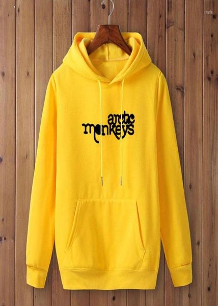 MEN039S Hoodies Sonbahar Kış Arctic Maymunlar Baskılı Polar Uzun Kollu Kazaklar Erkek Hip Hop Kaykay Sweatshirts3436986