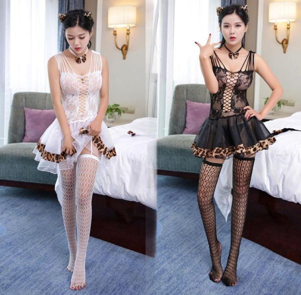 Porno Babydoll Sposa Abito da sposa Lingerie erotica per le donne Lingerie sexy Biancheria intima erotica Indumenti da notte Gioco di ruolo Costumi sexy D8186596