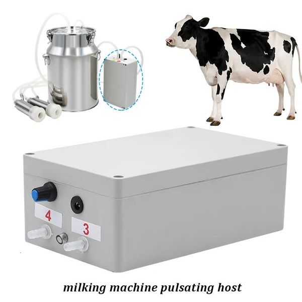 Fornecem pequenos suprimentos para animais de pequeno animal 12V Acessório de máquina de ordenha elétrica para o cavalo de vaca de ovelha de burro 230307