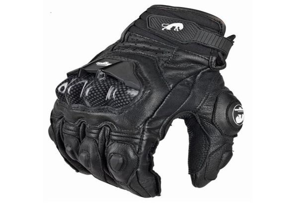 Real couro genuíno luvas da motocicleta gp pro equitação motobike corrida ciclismo luvas moto guantes fibra de carbono corrida bicicleta t1911085377148