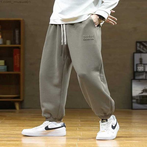 Pantaloni da uomo 2023 Autunno Pantaloni sportivi da uomo nuovi Pantaloni larghi da jogger Hip Hop Streetwear Lunghezza alla caviglia Pantaloni larghi casual in cotone Plus Size 8XLL231113