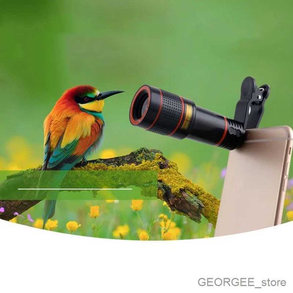 Монокуляры, 8x длиннофокусный объектив для мобильного телефона, 8x телескоп для мобильного телефона, HD объектив для камеры наблюдения за птицами, внешний зум, объектив со спецэффектами