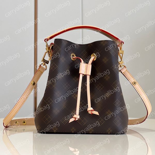 Luxus-Designer-Tasche, Beuteltaschen, Neonoe BB-Schultertaschen, klassische Old-Flower-Mode-Taschen, Kordelzug-Eimer, Geldbörsen, hochwertige Luxus-Handtaschen, Umhängetasche