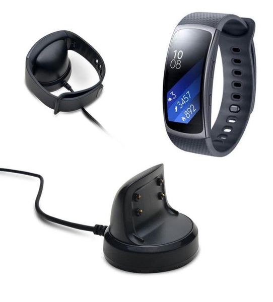 Ladestation Dock Ladegerät Adapter für Samsung Gear Fit2 SMR360 Smart Watch8783808