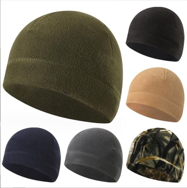 Cappelli da esterno Cappello sportivo in lana Pesca Ciclismo Caccia Tattiche militari Uomo e donna Caldo antivento Inverno Cam Alpinismo Drop De Ot1Mw