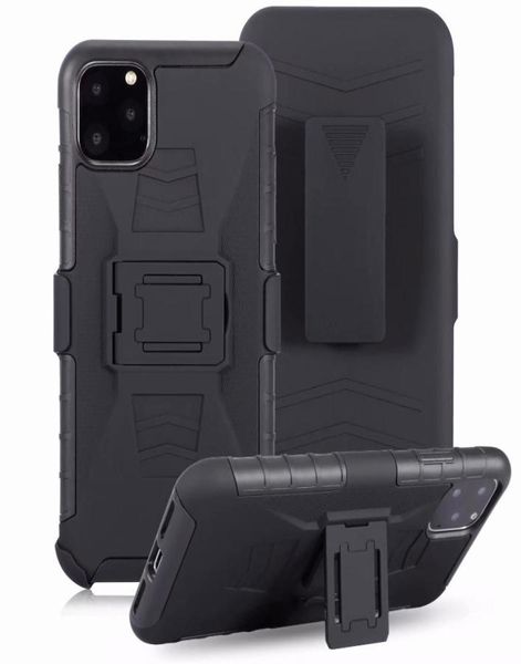 Gürtelclip Holster Kickstand Armor Case für iPhone 11 Pro Max XS Max XR X 8 7 6S 6 Plus 5 SE 5S8251487