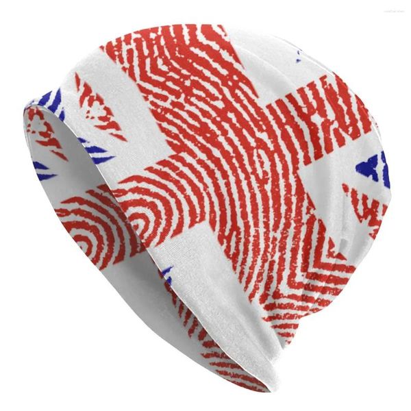 Baskenmützen, Mützen, Hip-Hop-Strickmütze für Erwachsene, Herren, britische Flagge, lustige Grafik, Unisex, R333, Skullies-Mützen