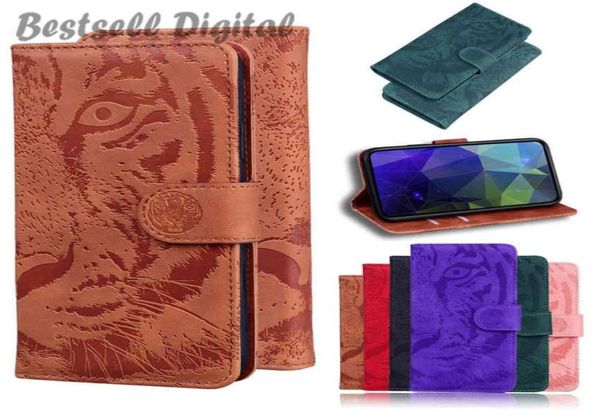 Moda tigre couro caso de telefone para nokia 13 53 22 32 42 62 72 macio tpu carteira flip back book capa pele feel87040019065565