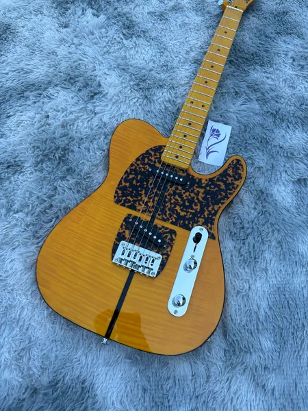 Prince HS Andson и Hoonah Crazy Cat Phone Amber Flame Maple top электрогитара леопард Пикард и связанный телом Гу