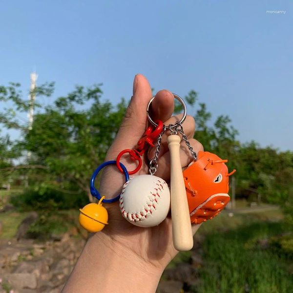 Schlüsselanhänger Anime Schlüsselanhänger Kreative Männer Frauen Baseball Junge Sport Mode Persönlichkeit Ring Ornament Rot Hochwertiges Schwarz Rosa