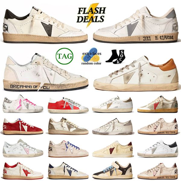 golden goose women sneakers shoes gooseity ggdb Platform 2024 Loafers Mens Women Casual Shoes Italy Brand Luxurys Plate-form Woman Sports Trainers 【code ：L】