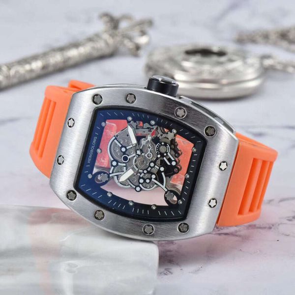 Fantastische Designer-Mechanik R i c h a r d Luxuriöse Superclone-Armbanduhr für Herren RM055 OQUE AAA Automatikwerk Wasserdichte Uhr Kratzfester Saphirspiegel 95PV