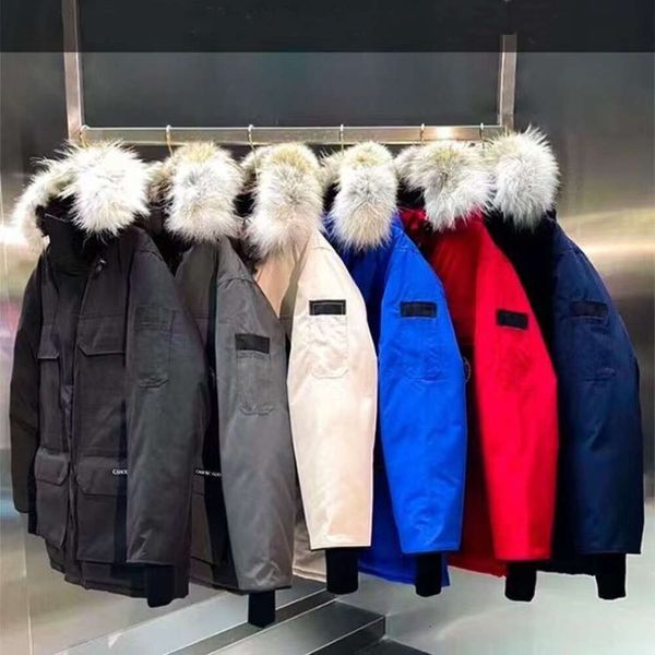 KJRA Mark Cappotto da uomo di design Parka Giacca invernale Piumino Capispalla in cotone da donna Giacche Uomo Donna Cappotto Protezione causale Hip Hop Streetwear Downs