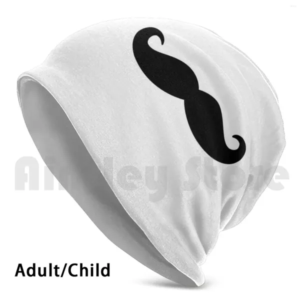 Boinas bigode gorros malha chapéu hip hop homme