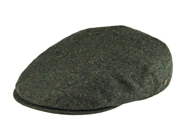 VOBOOM Tweed di lana a spina di pesce Berretto irlandese Uomo Donna Berretto da tassista Cappello da golf Ivy Cappelli piatti Verde Nero Giallo 2006895773