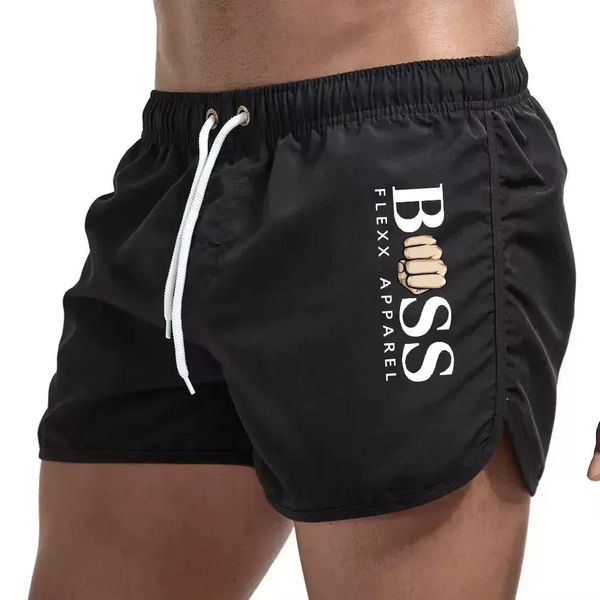 Shorts Bos Neue Modemarken Herren Shorts Classic Mode Luxus Designer Herren Beach Hosen Trend Sommermann Damen atmungsaktiv schnell trocken