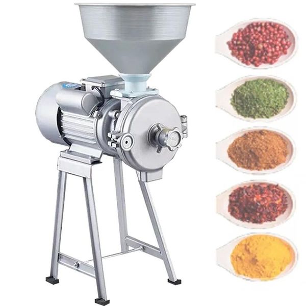 Barra elétrica para alimentação de aves, milho, grão, trigo, esmagamento, moinho/moedor de milho, sorgo, máquina de fabricação de polpa de arroz