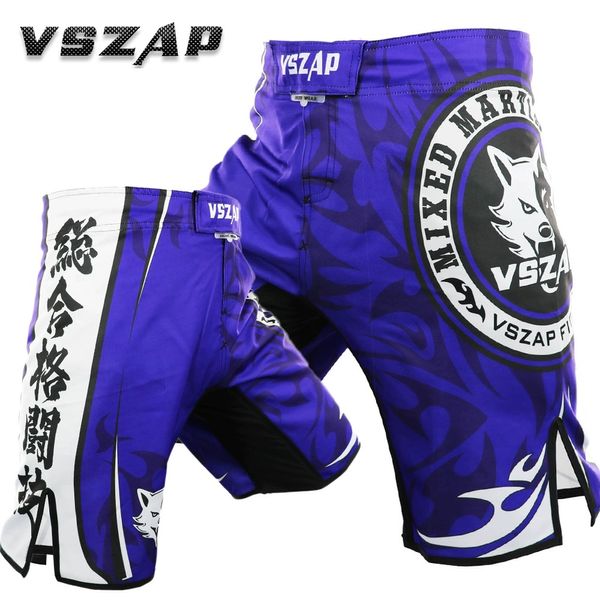 Vszap abrangente habilidades de luta treinamento competição jujutsu ginásio correndo mma muay thai secagem rápida judo shorts verão calças respiráveis