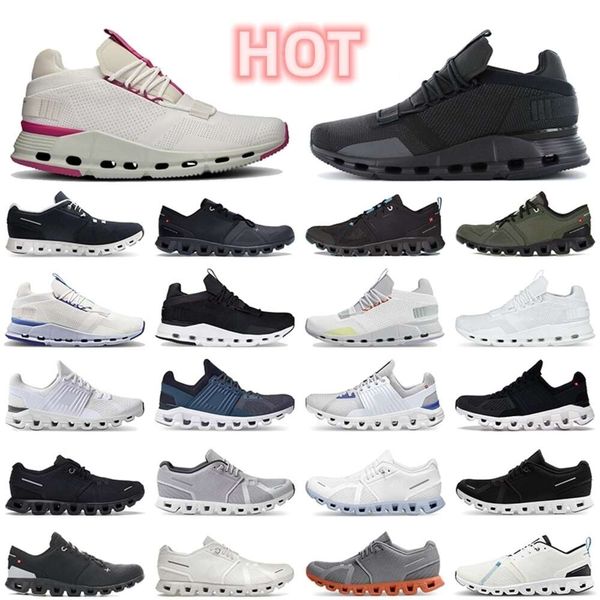 2024NewMen Scarpe casual da donna firmate nuvole forma nova rosa bianco perla Scarpe da tennis Iron Hay Black Trainer Sneakers