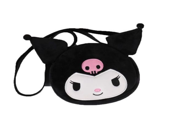 Kawaii Cinnamoroll Plüsch Tasche My Melody Anime Handtaschen Katze Purin Hund Kuromi Plushie Lagerung Münze Geldbörse Rucksack ForGirl9016732