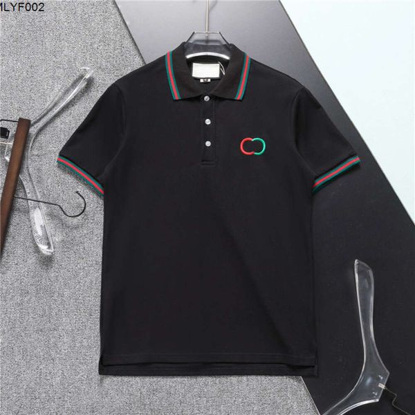 Polo da uomo di alta qualità Polo firmate Estate Nuove magliette di lusso da donna Vacanza manica corta Moda Casual Stampa monogramma Griglia