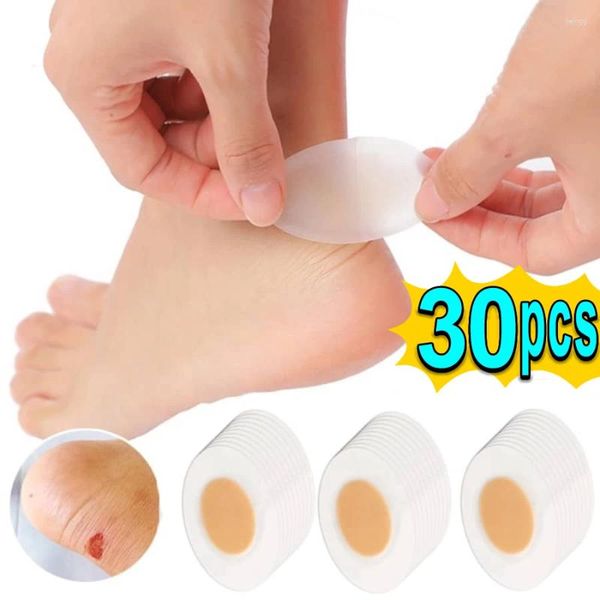 Mulheres meias gel protetor de calcanhar remendos de pé adesivo blister almofadas forro sapatos adesivos alívio da dor gesso cuidados almofada aperto