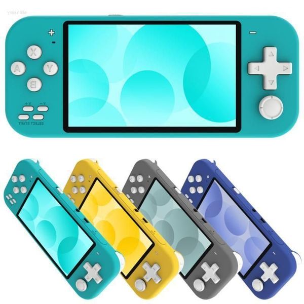 Est 43-Zoll-Handheld-tragbare Spielekonsole mit IPS-Bildschirm 8 GB 2500 kostenlose Spiele für Super Dendy Nes Child Ceome Fhnem