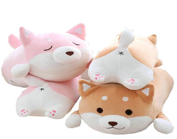 36cm bonito gordo shiba inu cão brinquedo de pelúcia recheado macio kawaii animal dos desenhos animados travesseiro lindo presente para crianças do bebê boa qualidade8918563