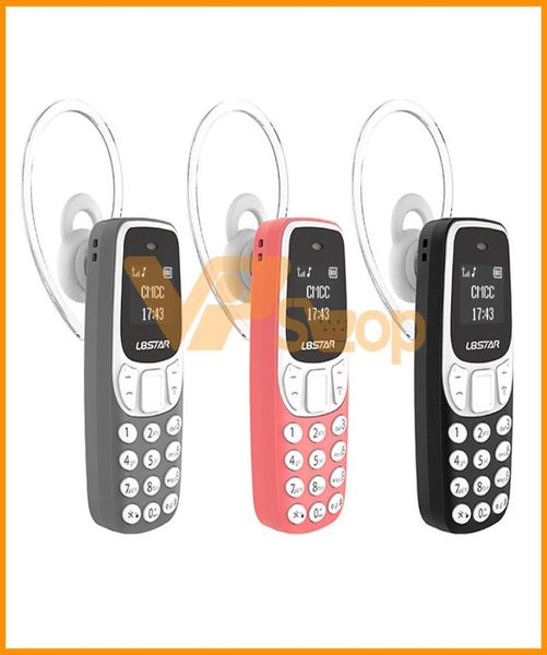 L8STAR BM90 Telefone 2019 Versão mais recente Mini Telefone Celular Super Pequeno Mini Magic Voice Bluetooth Fones de ouvido sem fio Headphone3313325