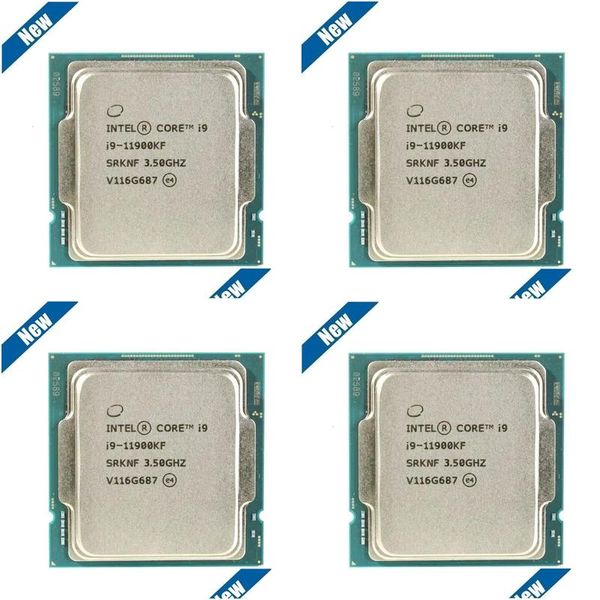 Процессор Intel Core I9 11900Kf 35 ГГц Восьмиядерный 16-поточный процессор L316Mb 125 Вт Lga 1200 Герметичный, но без кулера 231117 Drop Deliver Dhsy8