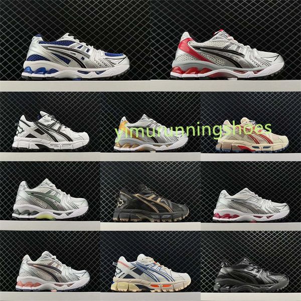 Moda Running Shoes Gel Kahana8 Baixo Top Retro Atlético Homens Mulheres Treinadores Esportes Ao Ar Livre Tênis Obsidian Cinza Creme Branco Preto Ivy Outdoor Trail Sneakers Y6