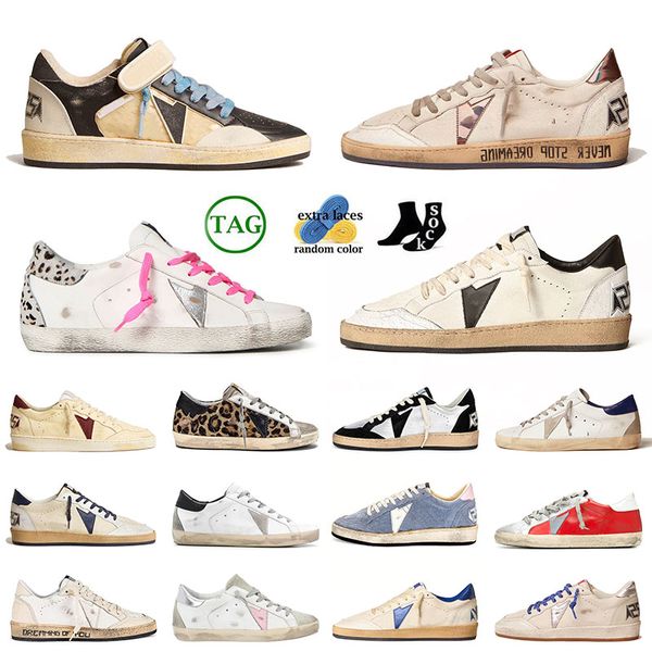 golden goose women sneakers shoes gooseity ggdb Platform 2024 Loafers Mens Women Casual Shoes Italy Brand Luxurys Plate-form Woman Sports Trainers 【code ：L】