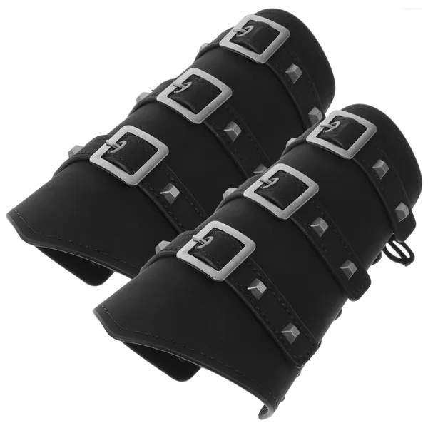 Joelheiras luvas para homens personalizado punk pulseiras halloween cosplay personalidade prop medieval braço guarda equitação braçadeiras homem