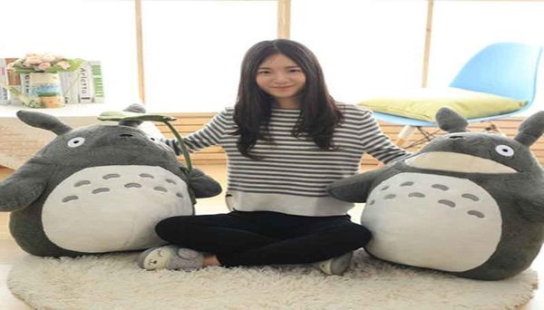 2755 centimetri carino matrimonio stampa bambola bambini compleanno ragazza giocattoli per bambini bambola Totoro cuscino di grandi dimensioni bambola giocattolo della peluche Totoro Y2001117006720