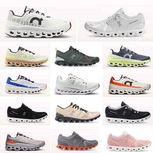 2024 Hot Top Cloud Running Shoes Monstro Roxo Nova Rosa Azul Homens Mulheres Designer Form Sole Preto Branco Cinza Vermelho Rosa Azul Royal Hot White Todos Runner Outdoor Tamanho 36-45