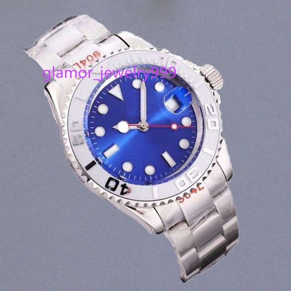 Designer Mens Relógio Relógios Movimento Mecânico Automático Relógios para Homem 40mm Safira Espelho Aço Inoxidável Montello Moissanite Relógio de Pulso