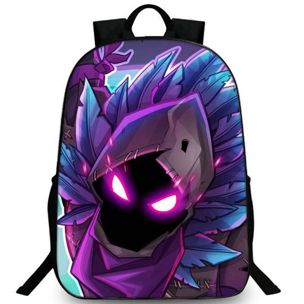 Raven mochila corvo crachá mochila design mochila escolar jogo impressão mochila imagem mochila foto pacote de dia