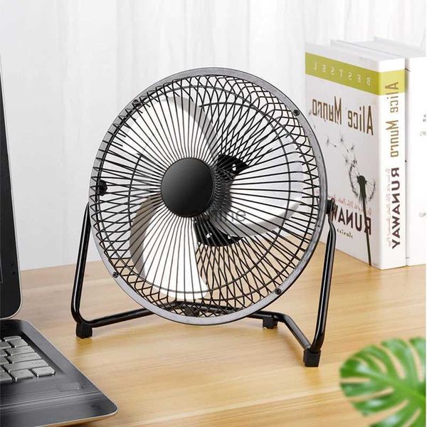 Ventiladores elétricos 4/8 Polegada portátil mini ventilador usb super mudo computador portátil pc cooler ventilador de desktop yq240104