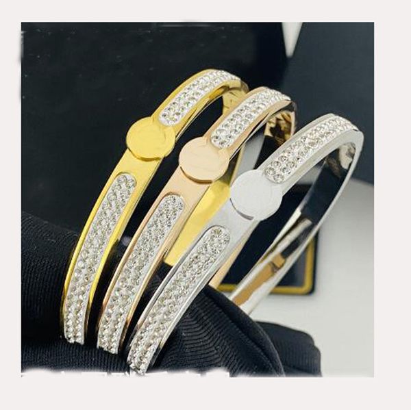 Design de luxo 8mm pulseira de círculo simples pulseiras de aço inoxidável com dobradiças nenhuma mancha por um ano - para mulheres joias tamanho EUA 17
