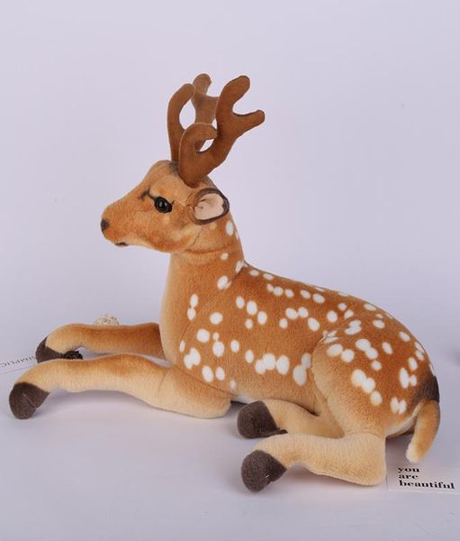 70 cm Deitado alce girafa Sika veado com ângulo Simulado Bichos de Pelúcia modelo Crianças montar Decorat de Natal Brinquedo de Pelúcia para Crianças gift5064282