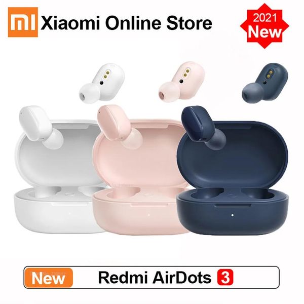 Fones de ouvido Xiaomi mijia redmi Airdots 3 TWS EARENHO