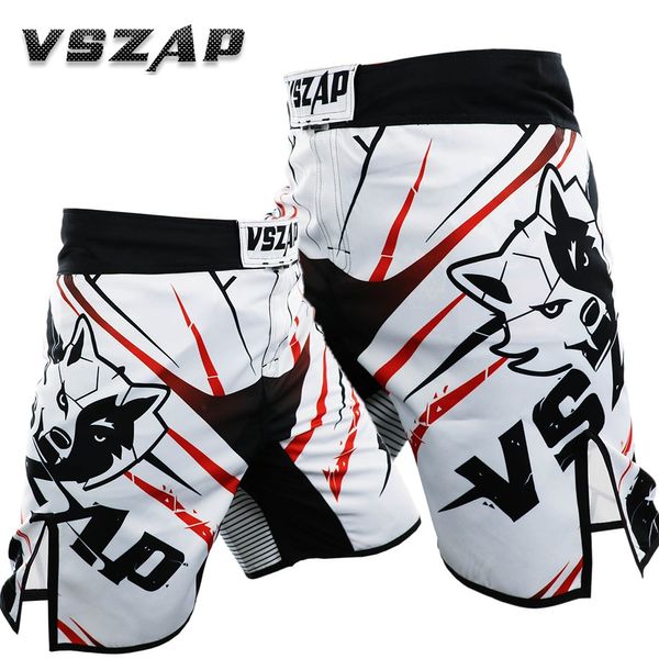 VSZAP strisce esplosive bianco e nero allenamento da competizione Jujutsu palestra corsa MMA Muay Thai pantaloncini da judo ad asciugatura rapida pantaloni lunghi traspiranti estivi