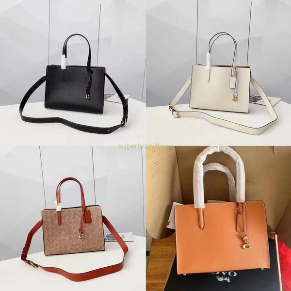 Bolsa Cooach New Women's Crossbody Bag Trendy and Modyable Saco de ombro de grande capacidade Bolsa Casual e elegante Bolsa feminina