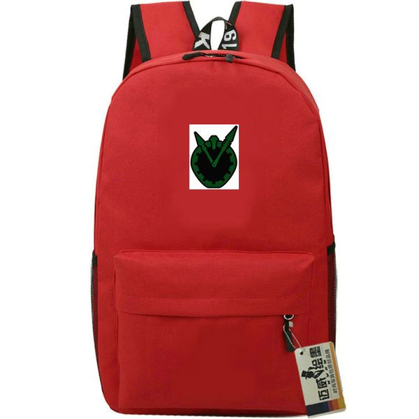 Barlckxs mochila Masked Rider day pack Barlckxs Time Break mochila escolar Kamen Cartoon Print mochila esportiva mochila ao ar livre