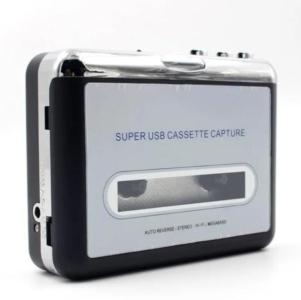 Accessori con scatola di vendita al dettaglio originale EZCAP portatile USB Cassette Player Cassette Convertitore Digital Audio Music Player Mp3