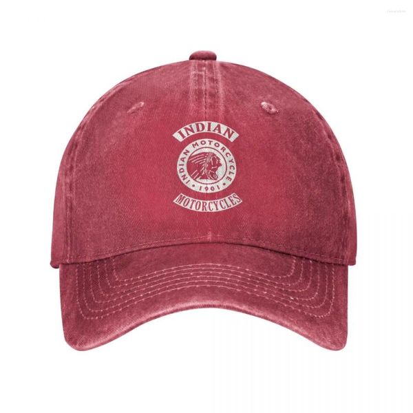 Ball Caps Black Friday Vintage Motorräder Männer Frauen Baseball Kappe Distressed Denim Hut Mode Outdoor Aktivitäten Snapback